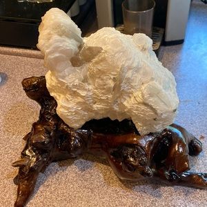 Beautiful Shiny white calcite specimen